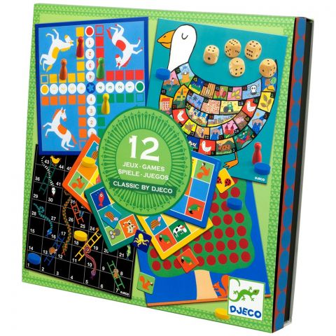 12 games classic by djeco
