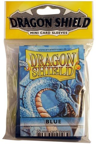 Протекторы Dragon Shield (50 шт., 62x89 мм): синие