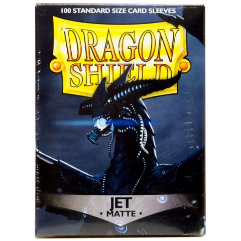 Протекторы Dragon Shield (100 шт., 63х88 мм): сажа матовые