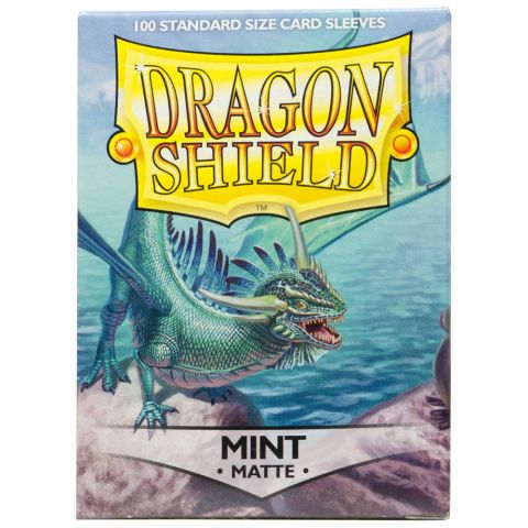 Протекторы Dragon Shield (100 шт., 63х88 мм): мятные матовые