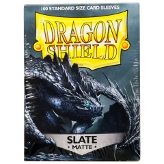 Протекторы Dragon Shield (100 шт., 63х88 мм): тёмно-серые матовые