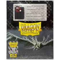Пачка листов Dragon Shield (чёрные, матовые, двухсторонние с кармашками 3x3 и загрузкой сбоку, 50 шт.)