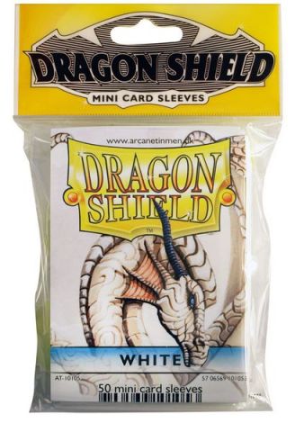 Протекторы Dragon Shield (50 шт., 62x89 мм): белые
