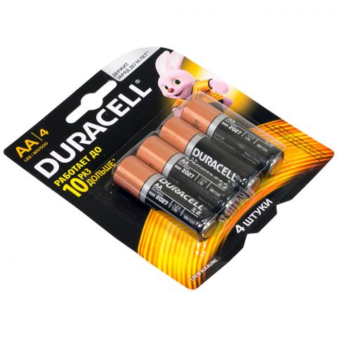 Батарейки Duracell AA (4 шт.)