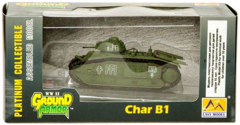 Char B1. August 1944, Paris. (36157)
