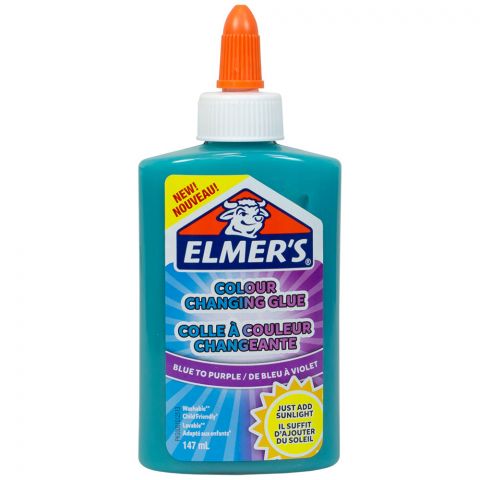 Клей Elmers Colour Changing: меняющий цвет с голубого на фиолетовый