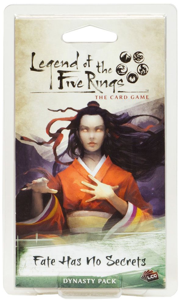

Дополнение Fantasy Flight Games, Legend of the Five Rings LCG: Fate Has No Secrets