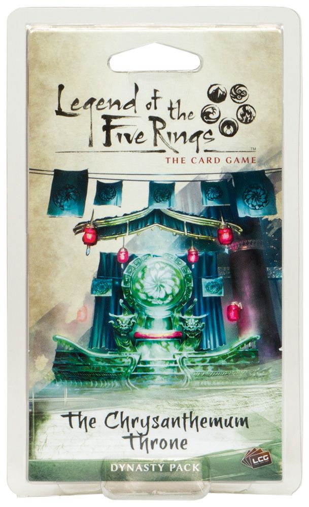 

Дополнение Fantasy Flight Games, Legend of the Five Rings LCG: The Chrysanthemum Throne