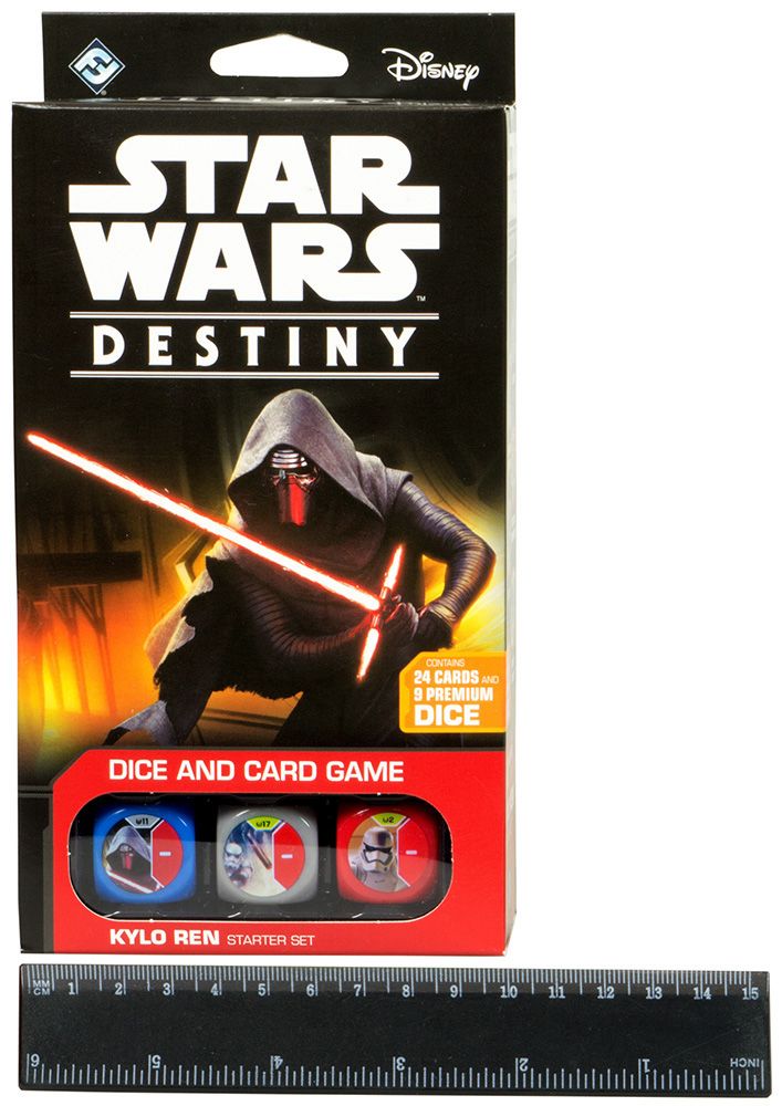 Колода Fantasy Flight Games Star Wars Destiny: Kylo Ren Starter Set на английском языке SWD01 - фото 2