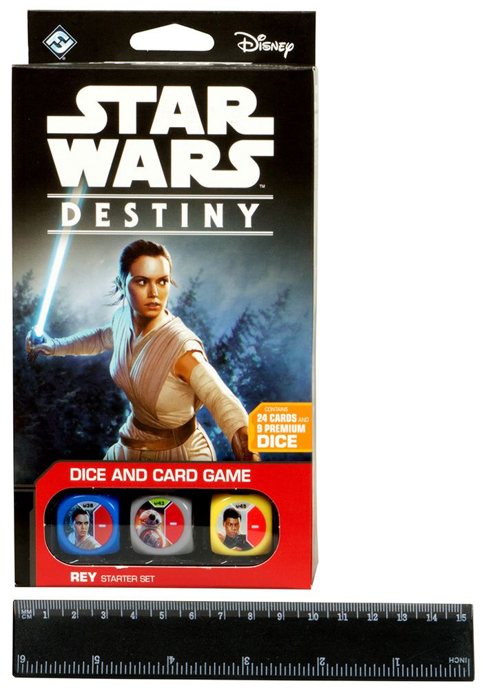 Колода Fantasy Flight Games Star Wars Destiny: Rey Starter Set на английском языке SWD02 - фото 2