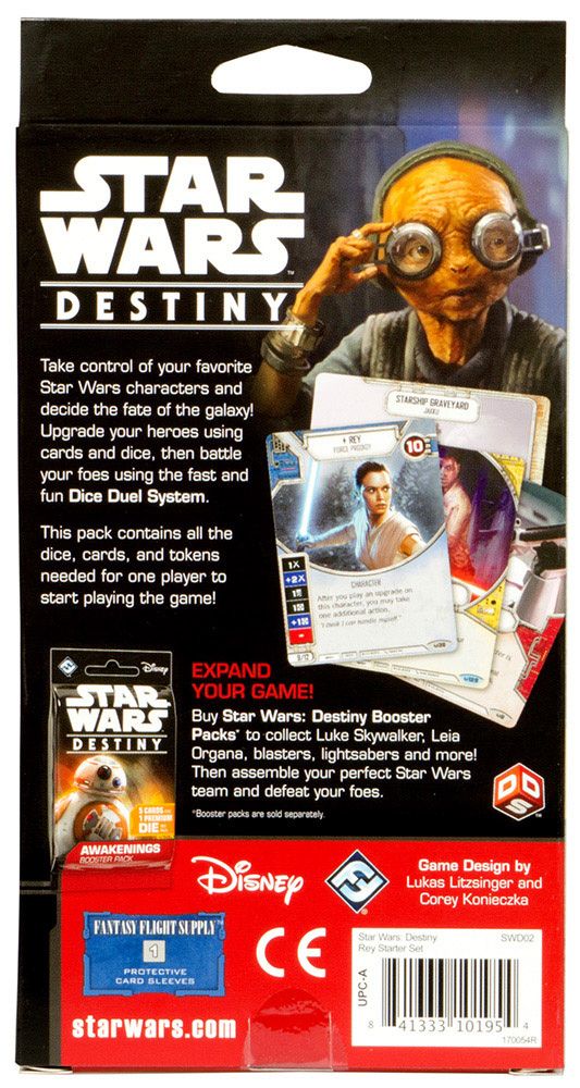 Колода Fantasy Flight Games Star Wars Destiny: Rey Starter Set на английском языке SWD02 - фото 3
