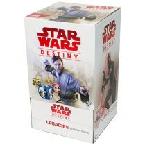 Star Wars Destiny: Legacies Booster Packs - дисплей бустеров на английском языке