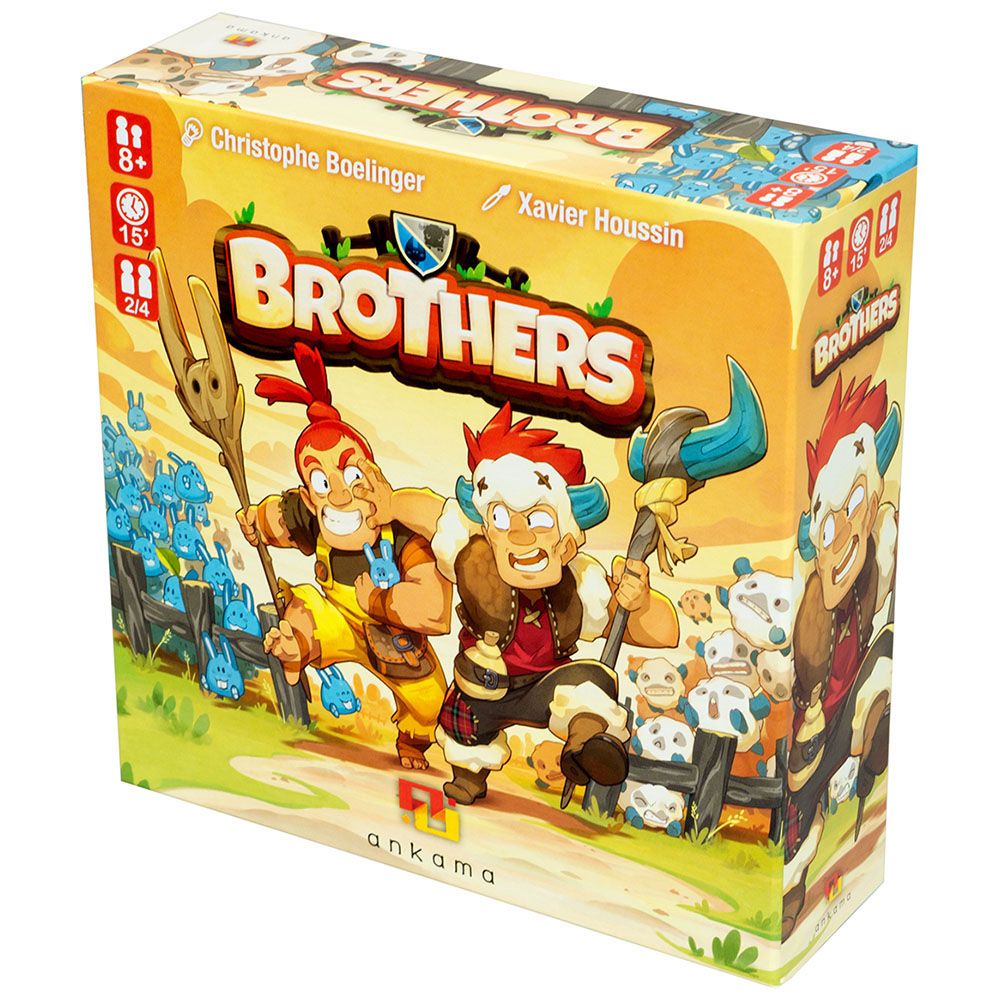 Настольная игра Фабрика игр Brothers 840908 - фото 1