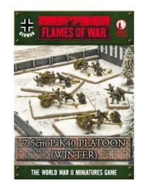 Flames of war: 7.5 cm PaK Platoon (winter) (GBX73)
