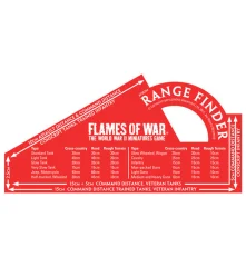 Flames of War: Red Rangefinder (Metric)