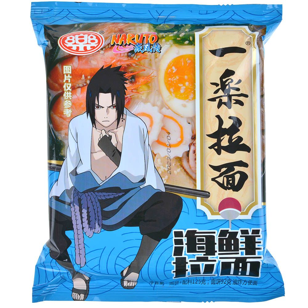 Сублимированная лапша Naruto со вкусом морепродуктов (125 г)