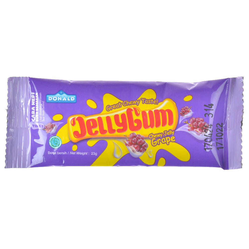 Желе жевательное JellyGum: виноград
