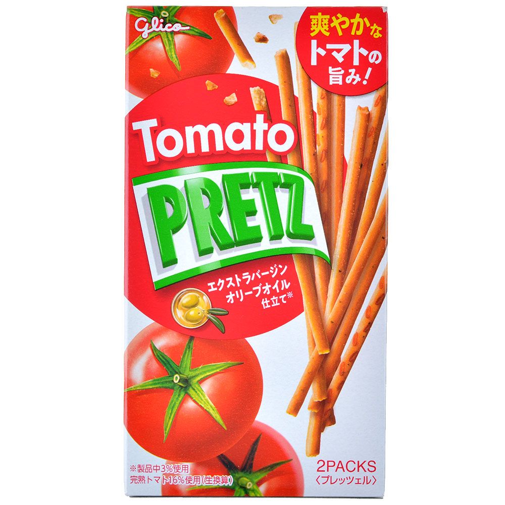 Хрустящие палочки Pretz: томат