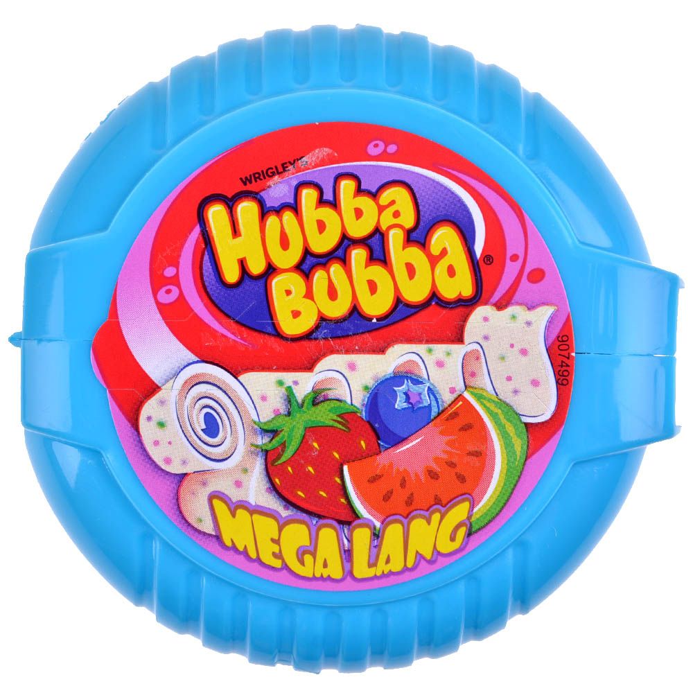 

Жевательная резинка Hubba Bubba Mega Lang: клубника-черника-арбуз