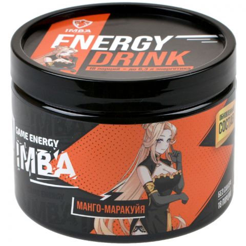 Концентрат для приготовления энергетического напитка Imba Energy: манго-маракуйя