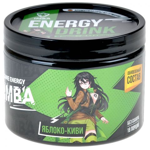 Концентрат для приготовления энергетического напитка Imba Energy: яблоко-киви