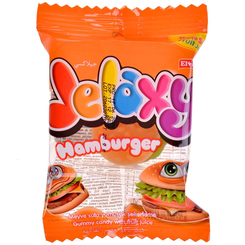 Жевательный мармелад Jelaxy Hamburger
