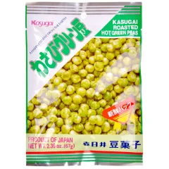 Хрустящий зеленый горошек Kasugai со вкусом васаби