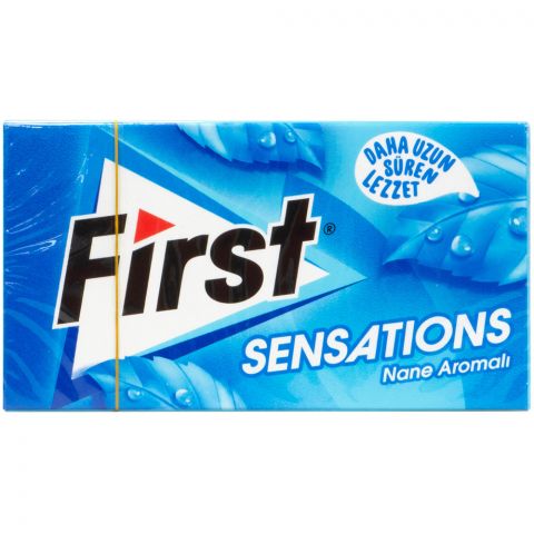 Жевательная резинка First Sensations: сладкая мята