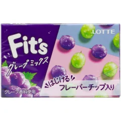 Жевательная резинка Fit's Grape Mix: виноградный каскад