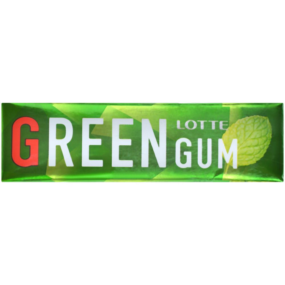 Lotte Confectionery Жевательная резинка Lotte Green Gum Сторк176 - фото 1