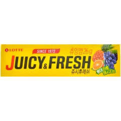Жевательная резинка Lotte Juicy&Fresh