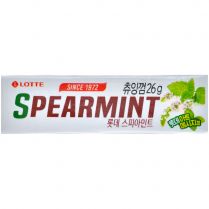 Жевательная резинка Lotte Spearmint