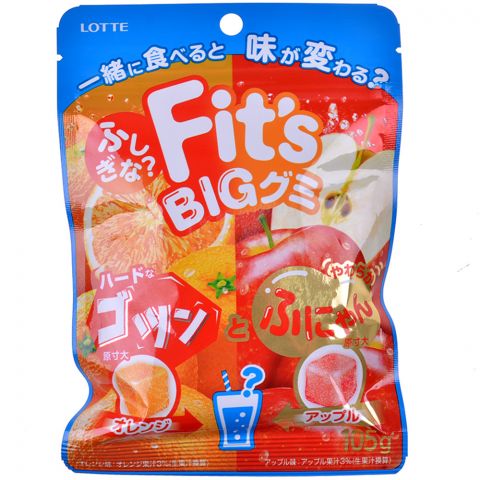 Мармелад Fit's BIG: апельсин, яблоко