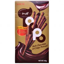 Бисквитные палочки Lotte Toppo: какао