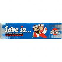 Жевательные конфеты Love is: арбуз-тропик