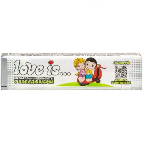 Жевательные конфеты Love is: дыня-ананас