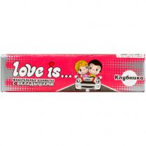 Жевательные конфеты Love is: клубника