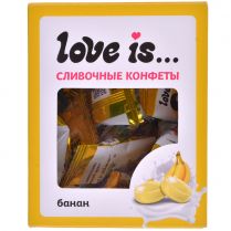 Сливочные жевательные конфеты Love is: банан