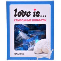 Сливочные жевательные конфеты Love is: сливки