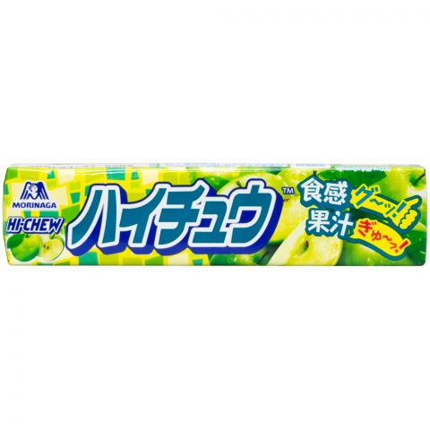 Жевательные конфеты Hi-Chew: зелёное яблоко (2022)
