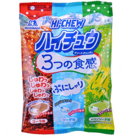 Жевательные конфеты Hi-Chew: 3 вкуса напитков