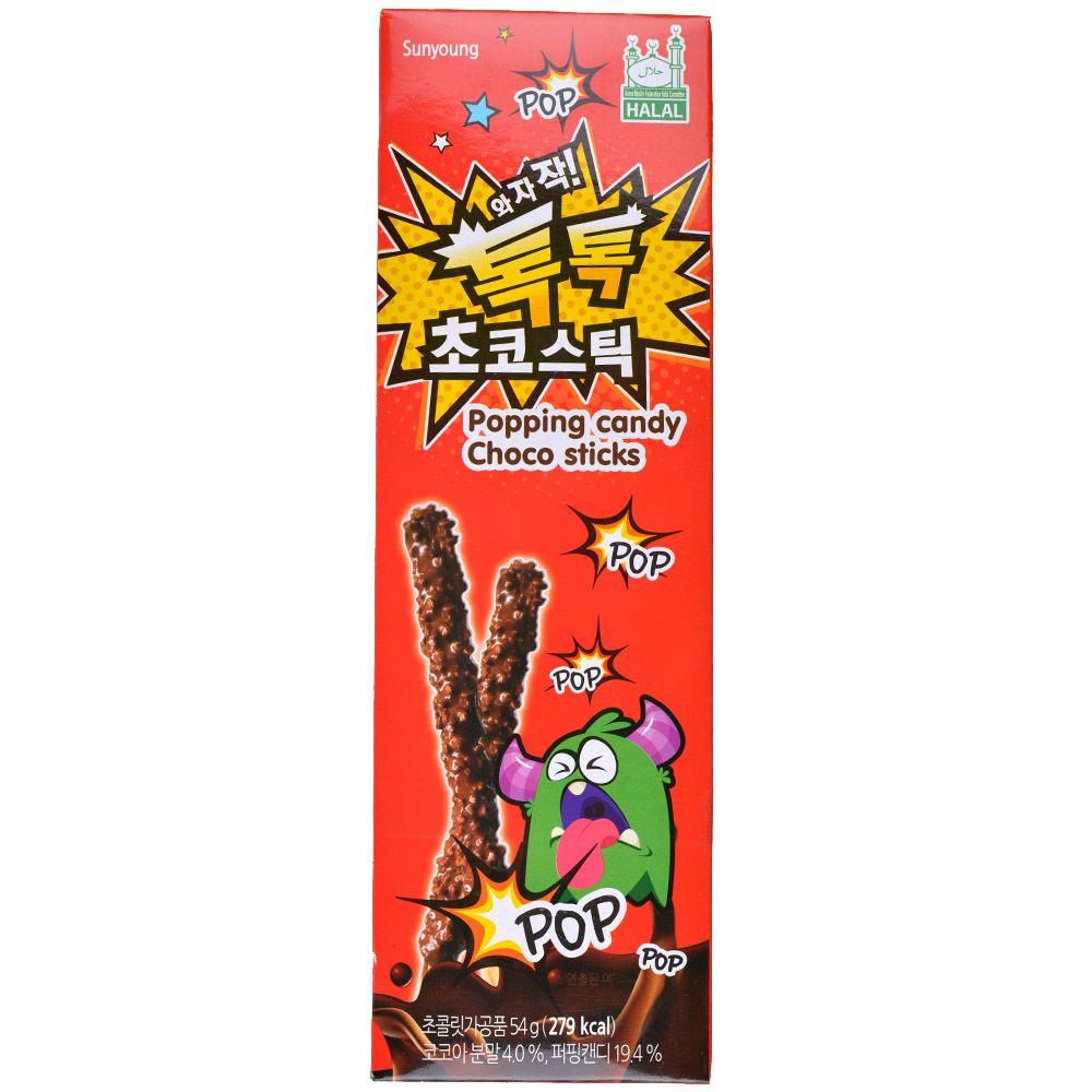 Sunyoung Хрустящие палочки Sunyoung: взрывная карамель с шоколадом Сторк230 - фото 1