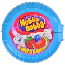 Жевательная резинка Hubba Bubba Mega Lang: клубника-черника-арбуз
