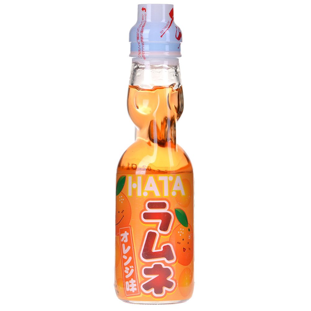 Напиток газированный Hata Kosen Ramune: апельсин