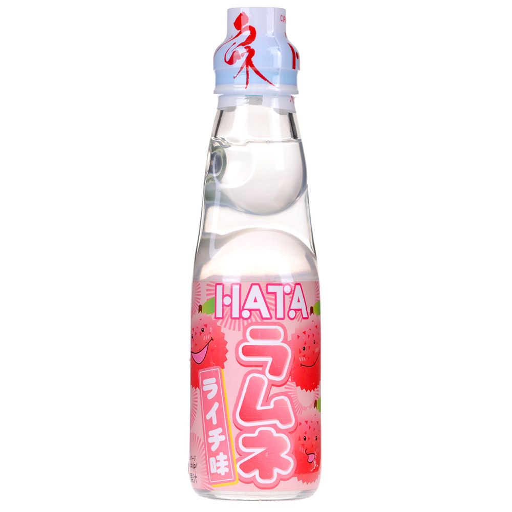 Напиток газированный Hata Kosen Ramune: личи