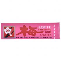 Жевательная резинка Lotte Uma: японская слива