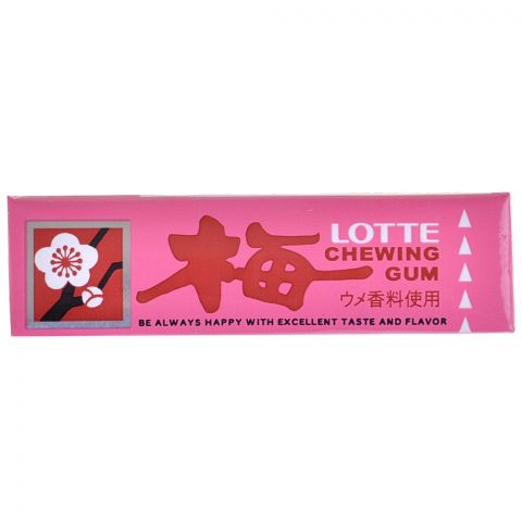 Жевательная резинка Lotte Uma: японская слива