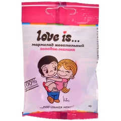 Мармелад жевательный Love is…: холодок-малина
