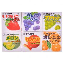 Жевательная резинка Marukawa: ассорти из 6 фруктовых вкусов