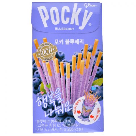 Печенье Glico Pocky: черника